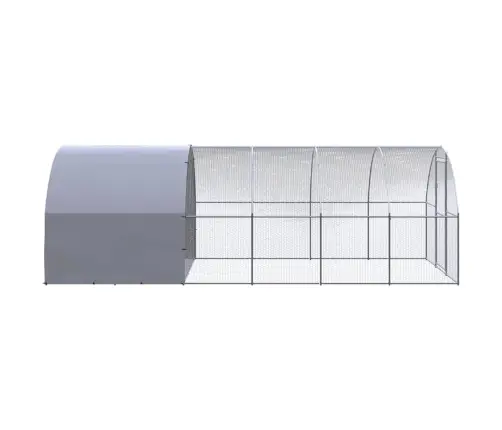 Vistu Būris, 3X6X2 M, Cinkots Tērauds Vidaxl