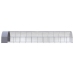 Lauko Narvas Viščiukams, 3X12X2M, Galvanizuotas Plienas
