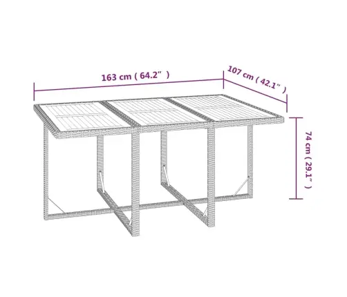 Sodo Komplektas Su Pagalvėlėmis, 7 Dalių, Pilkas, Poliratanas