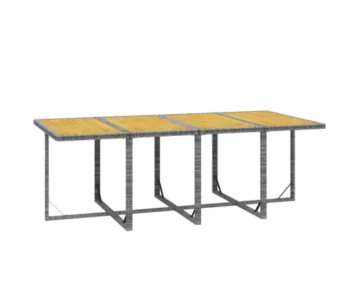 9-Daļīgs Dārza Mēbeļu Komplekts Ar Matračiem, Pe Rotangpalma Vidaxl