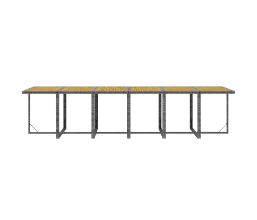 17-Daļīgs Dārza Mēbeļu Komplekts Ar Matračiem, Pe Rotangpalma Vidaxl