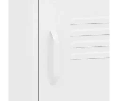 Naktsskapīši, 2 Gab., 35X35X51 Cm, Tērauds, Balti Vidaxl Naktsskapīši, 2 Gab., 35X35X51 Cm, Tērauds, Balti Vidaxl