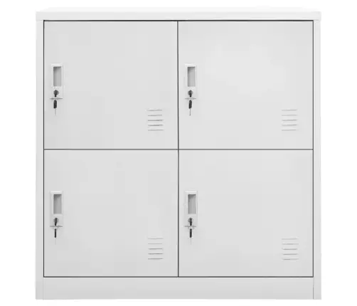 Spintelės, 2Vnt., Šviesiai Pilkos, 90X45X92,5cm Plienas