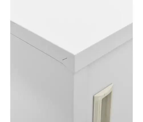 Ģērbtuves Skapji, 5 Gab., 90X45X92,5 Cm, Tērauds, Gaiši Pelēki Vidaxl