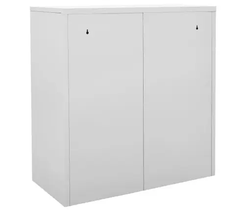 Ģērbtuves Skapji, 5 Gab., 90X45X92,5 Cm, Tērauds, Pelēki, Zili Vidaxl