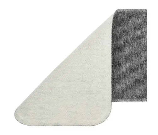 Kāpņu Paklāji, Neslīdoši, 15 Gab., 60X25 Cm, Pelēki, Taisnstūra Vidaxl