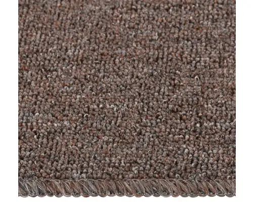 Kāpņu Paklāji, Neslīdoši, 15 Gab., 75X20 Cm, Brūni, Taisnstūra Vidaxl