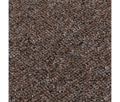 Kāpņu Paklāji, Neslīdoši, 15 Gab., 75X20 Cm, Brūni, Taisnstūra Vidaxl