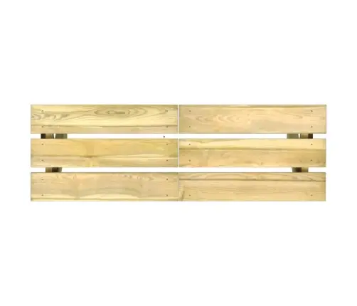 Dārza Sols, 110 Cm, Impregnēts Priedes Koks Vidaxl