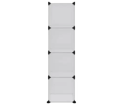 Daiktadėžė Su Kubeliais Ir Durelėmis, 12 Kubelių, Permatomas Pp