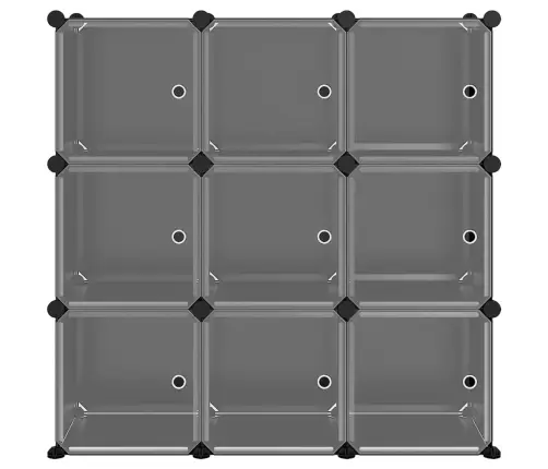 Hoiukuubikute Korrastaja, 9 Kuubikut Ja Ust, Must Pp