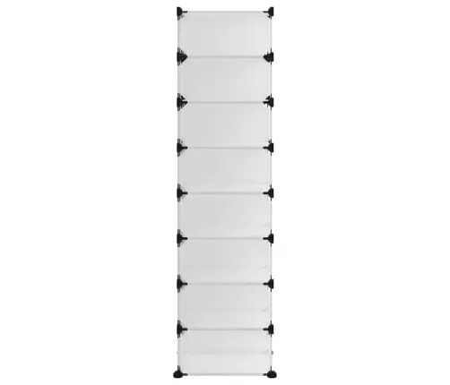 Batų Lentyna, Skaidri, 93X36,5X140cm Pp