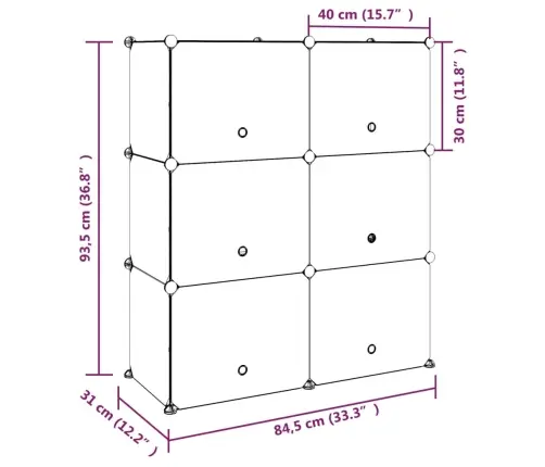 Apavu Plaukts, Melns, 84,5X31X93,5 Cm, Plastmasa Vidaxl