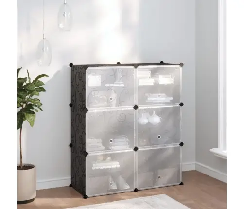 Apavu Plaukts, Melns, 84,5X31X93,5 Cm, Plastmasa Vidaxl