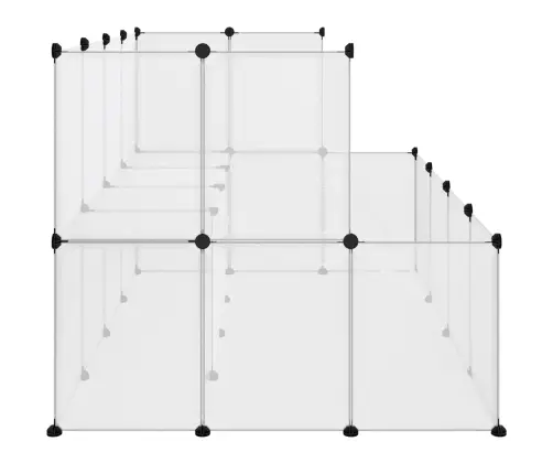 Väikelooma Aedik, Läbipaistev, 143 X 107 X 93 cm Pp Ja Teras