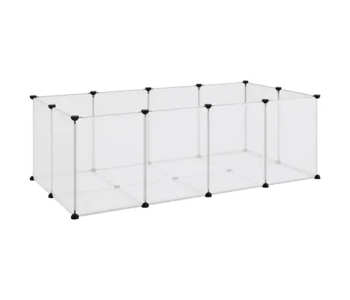 Narvas Mažiems Gyvūnams, Skaidrus, 144X74X46,5cm Pp Ir Plienas