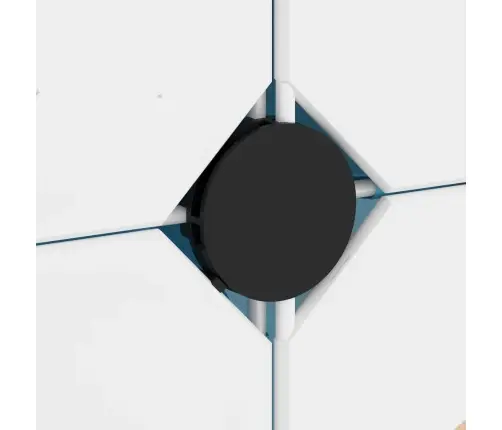 Skapītis Bērniem, 12 Kubveida Nodalījumi, Zils, Plastmasa Vidaxl