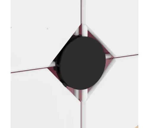 Skapītis Bērniem, 12 Kubveida Nodalījumi, Rozā, Plastmasa Vidaxl