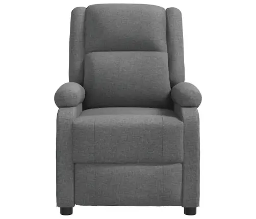 Masāžas Krēsls, Tumši Pelēks Audums Vidaxl