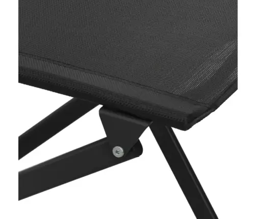 3-Daļīgs Bistro Mēbeļu Komplekts, Tērauds, Melns Vidaxl