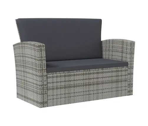 8-Daļīgs Dārza Mēbeļu Komplekts Ar Matračiem, Pe Rotangpalma Vidaxl