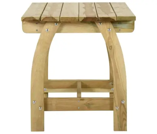 5-Osaline Aiamööblikomplekt, Immutatud Männipuit