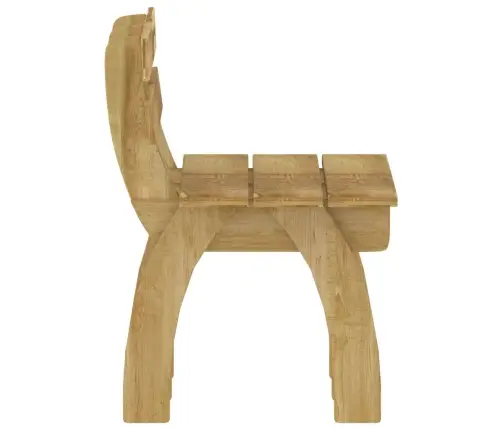 3-Daļīgs Dārza Mēbeļu Komplekts, Impregnēta Priede Vidaxl