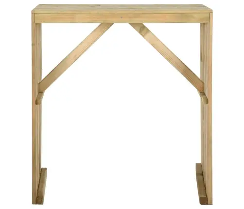 5-Daļīgs Dārza Bāra Mēbeļu Komplekts, Impregnēta Priede Vidaxl