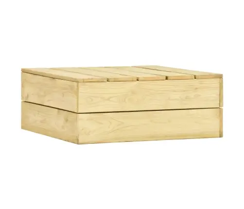 4-Daļīgs Dārza Mēbeļu Komplekts, Impregnēts Priedes Masīvkoks Vidaxl