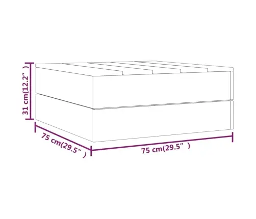 Sodo Poilsio Komplektas, 3 Dalių, Impregnuotas Pušies Masyvas