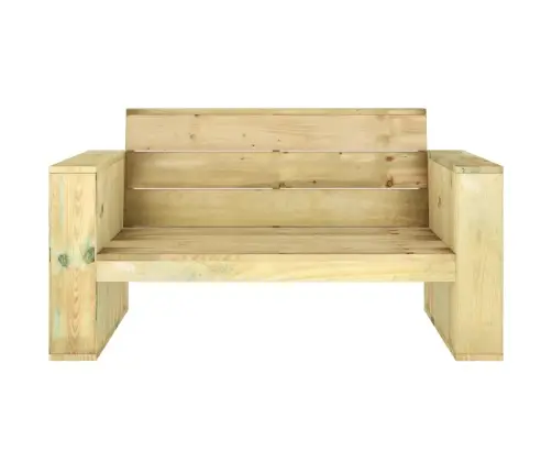 Sodo Poilsio Komplektas, 3 Dalių, Impregnuotas Pušies Masyvas