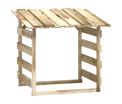 Katusega Lehtlad 3 Tk, 100X90X100 cm Immutatud Männipuit
