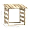 Pergola Ar Jumtu, 4 Gab., 100X90X100 Cm,  Impregnēta Priede Vidaxl