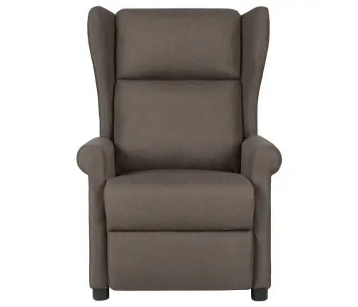 Atpūtas Krēsls, Atgāžams, Brūns Audums Vidaxl
