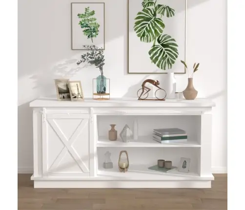 Stumdomų Spintelės Durų Rinkinys, Baltas, 183cm Plienas