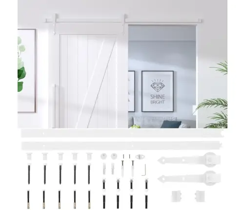 Liugukse Tarvikute Komplekt, 200 cm Terases, Valge