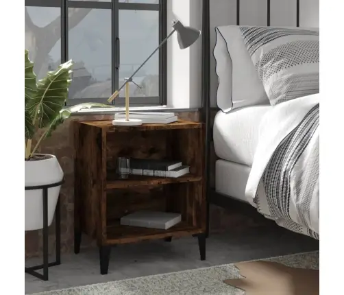 Öökapp Puidust Jalad, Suitsutatud Tamm, 40X30X50 Cm