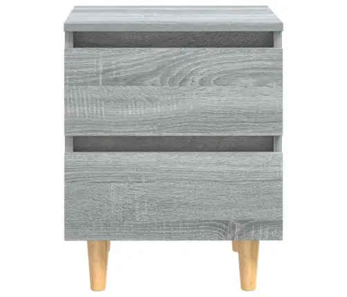 Öökapp, Puidust Jalad, Hall Sonoma Tamm, 40X35X50 Cm