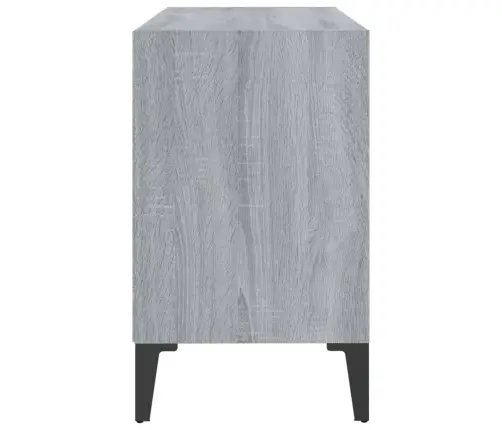 Metalljalgadega Telerikapp, Hall Sonoma Tamm, 69,5X30X50 Cm