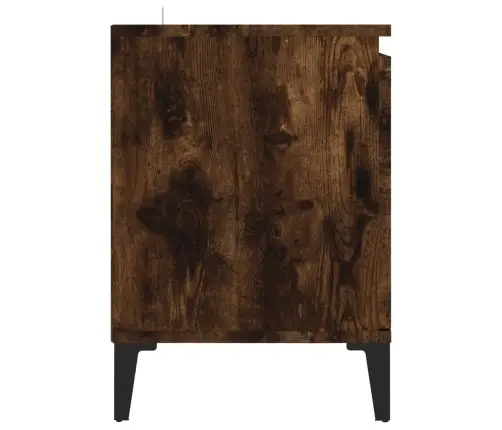 Tv Skapītis Ar Metāla Kājām, Ozolkoka Krāsa, 103,5X35X50 Cm Vidaxl