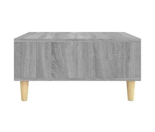 Kafijas Galdiņš, Pelēka Ozola, 60X60X30 Cm, Inženierijas Koks Vidaxl