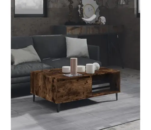 Kafijas Galdiņš, Ozolkoka, 90X60X35 Cm, Inženierijas Koks Vidaxl