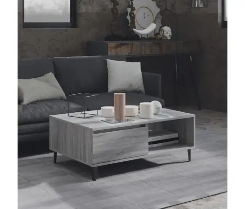 Kafijas Galdiņš, Pelēka Ozola, 90X60X35 Cm, Inženierijas Koks Vidaxl Kafijas Galdiņš, Pelēka Ozola, 90X60X35 Cm, Inženierijas Koks Vidaxl