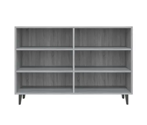 Kumode, Pelēka Ozolkoka, 103,5X35X70 Cm, Inženierijas Koks Vidaxl