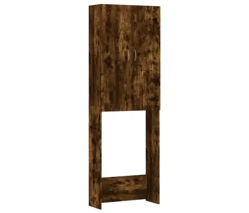 Skalbimo Mašinos Spintelė, Dūminio Ąžuolo, 64X25,5X190Cm