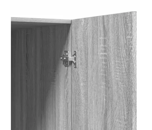 Skalbimo Mašinos Spintelė, Pilka Ąžuolo, 71X71,5X91,5Cm