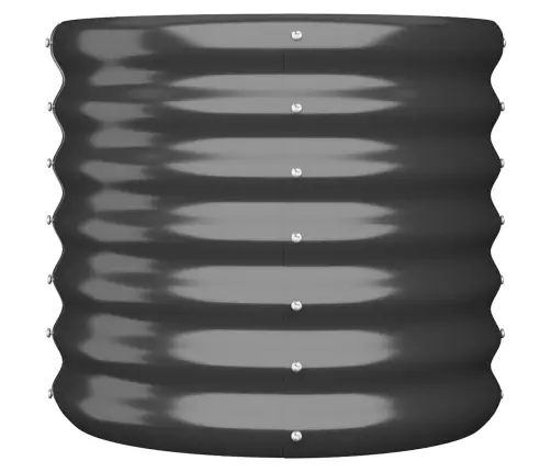 Aia Taimekast, Galvaniseeritud Teras, 40X40X36 cm Antratsiit