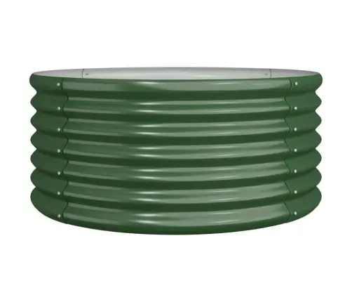 Sodo Lovelis, Žalias, 80X80X36cm Cinkuotas Plienas