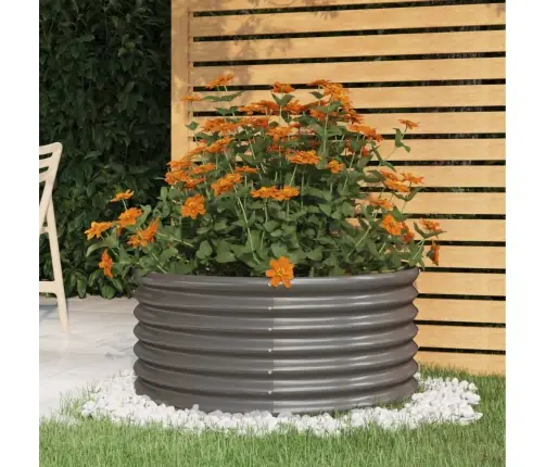 Aia Taimekast, Galvaniseeritud Teras, 80 X 80 X 36 cm Hall