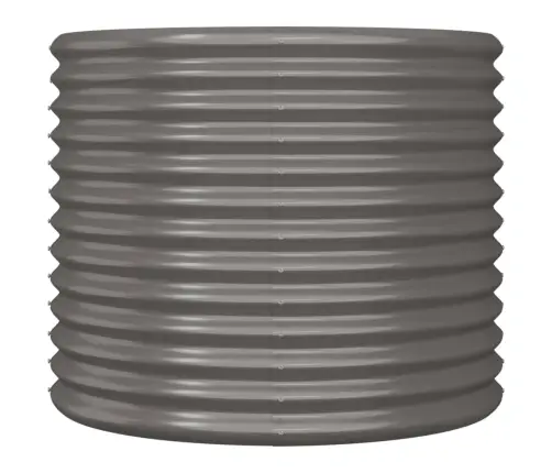 Sodo Lovelis, Pilkas, 80X80X68cm Cinkuotas Plienas